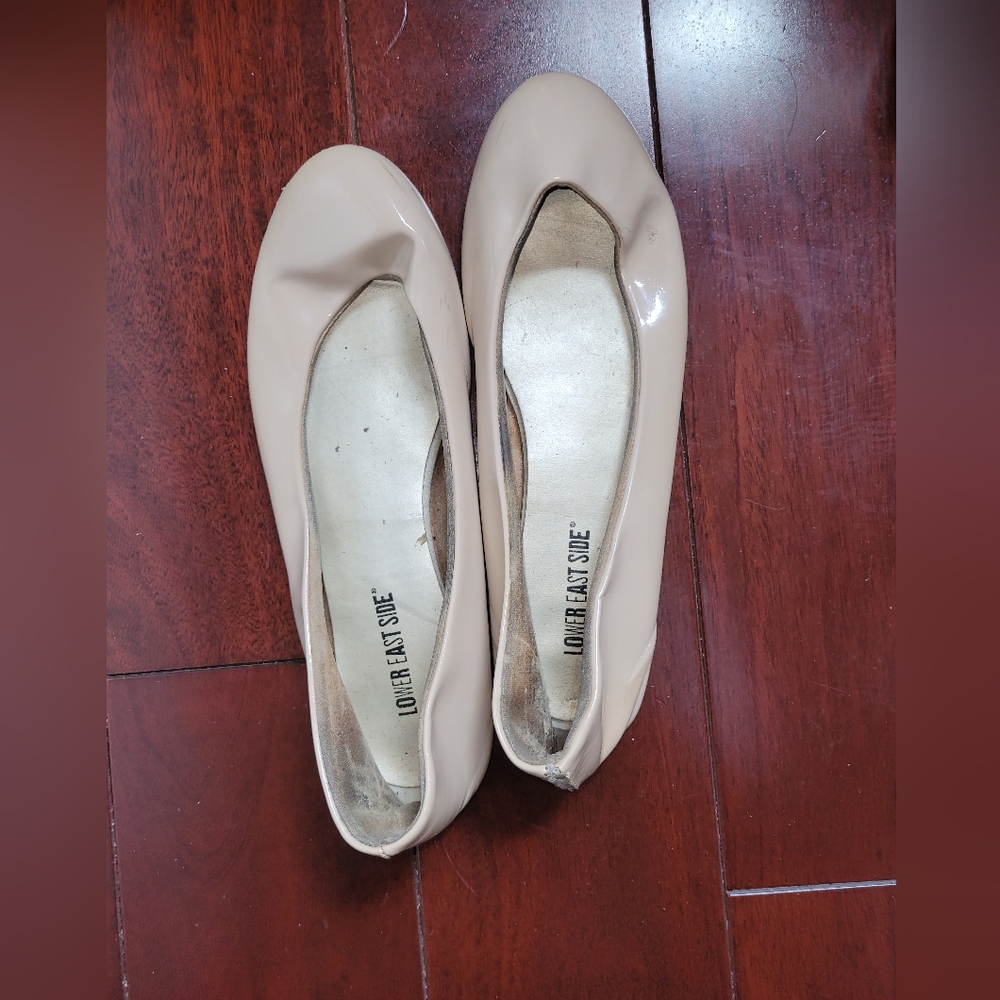 Beige Women's Well Worn Flats